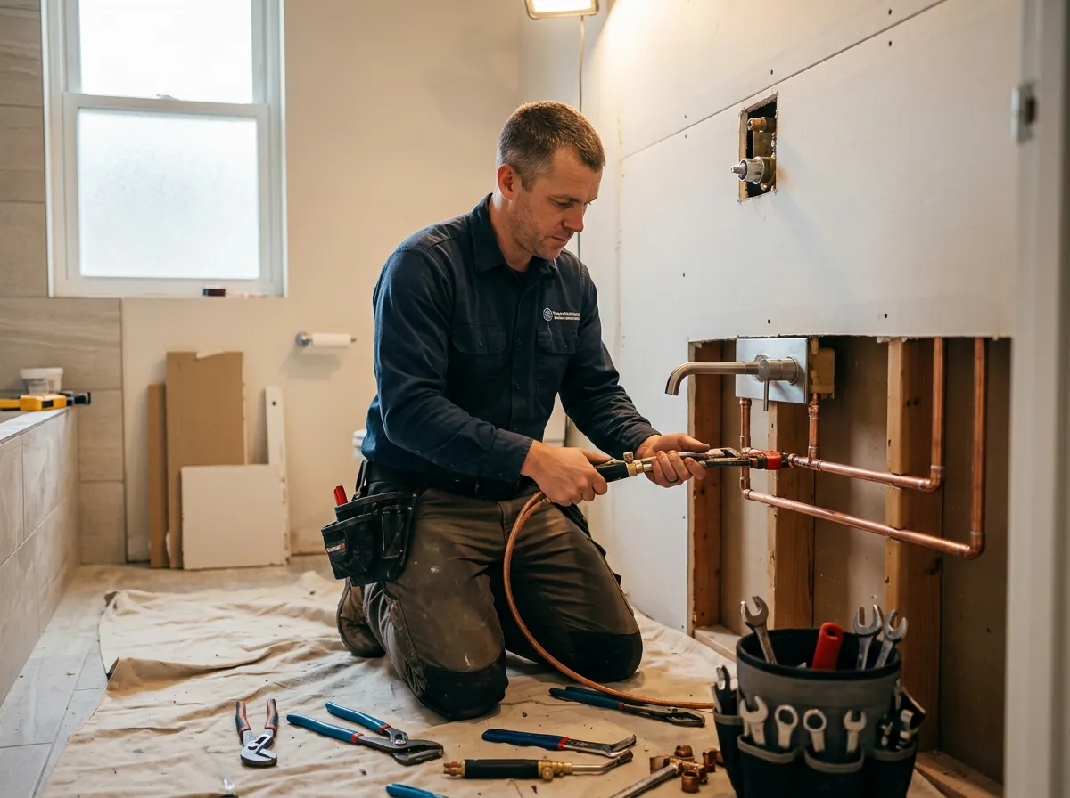 Bathroom Plumbing Renovation