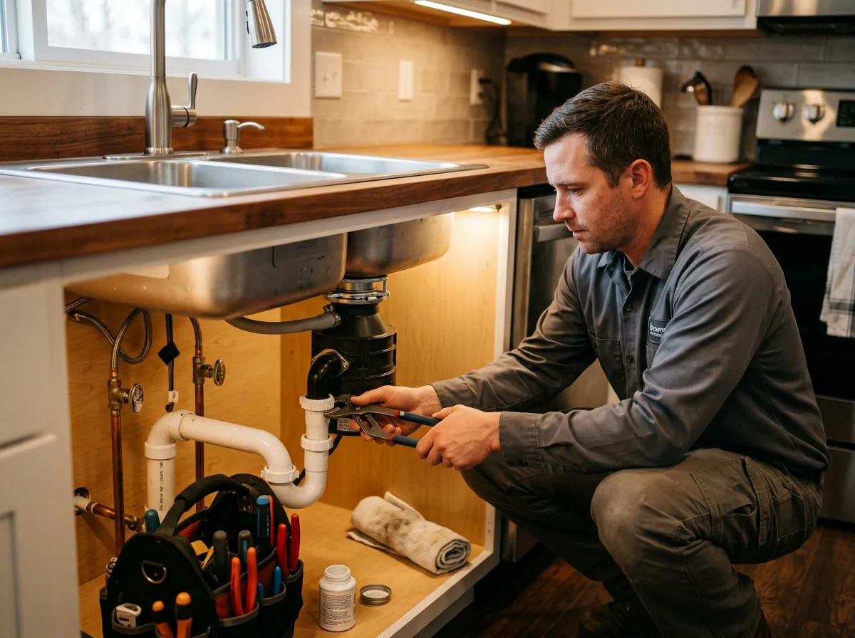 Kitchen Sink & Disposal Installation